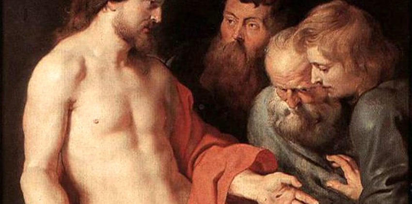 Pierre Paul Rubens (1577-1640), L'incrédulité de Saint Thomas