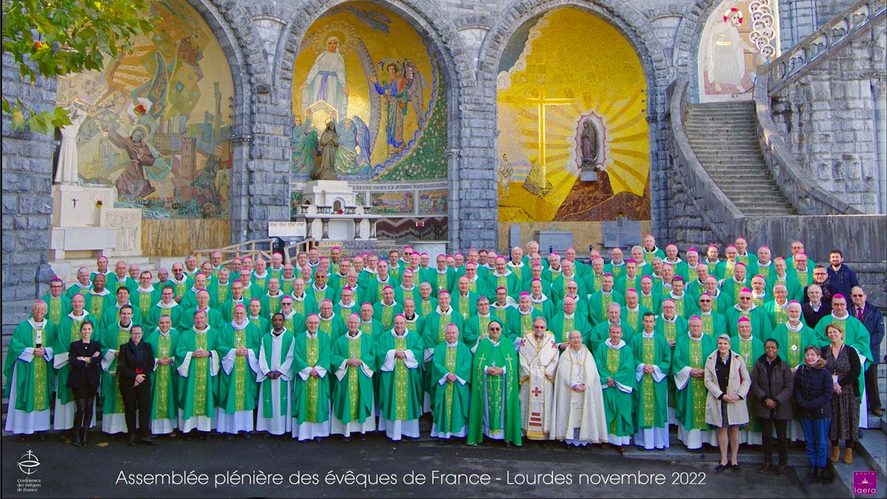 Message de la conférence des évêques de France Catholiques de